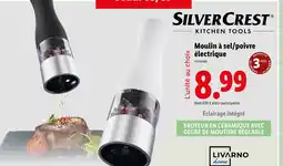 Lidl SILVERCREST Moulin à sel/poivre électrique offre