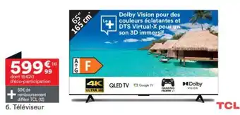 BUT TCL Téléviseur offre