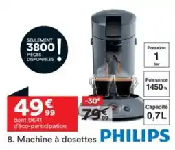 BUT PHILIPS Machine à dosettes offre