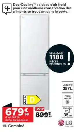 BUT LG Combiné offre