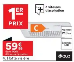 BUT Hotte visière offre
