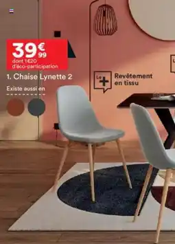 BUT Chaise Lynette 2 offre