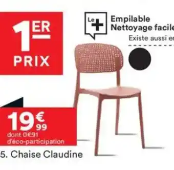 BUT Chaise Claudine offre