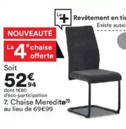 BUT Chaise Meredite offre