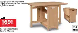 BUT Table rabattable 1 porte Mylena offre