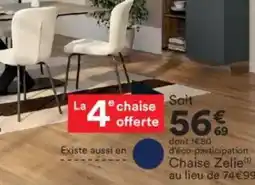BUT Chaise Zelie offre