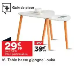 BUT Table basse gigogne Louka offre