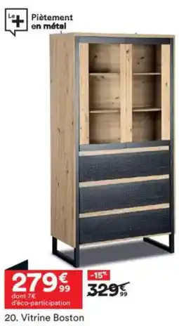 BUT Vitrine Boston offre