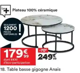 BUT Table basse gigogne Anais offre