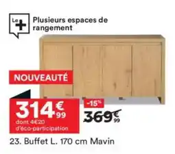 BUT Buffet L. 170 cm Mavin offre