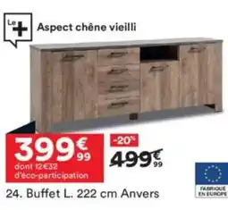 BUT Buffet L. 222 cm Anvers offre