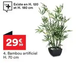 BUT Bambou artificiel H. 70 cm offre