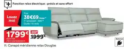 BUT Canapé méridienne relax Douglas offre