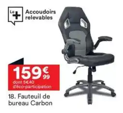 BUT Fauteuil de bureau Carbon offre