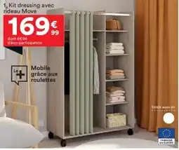 BUT Kit dressing avec rideau Move offre