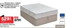 BUT Matelas Mélisse 140×190 cm offre