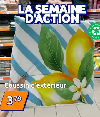 Action Coussin d'extérieur offre