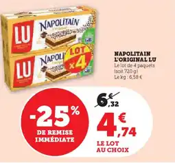 Hyper U LU Napolitain l'original offre