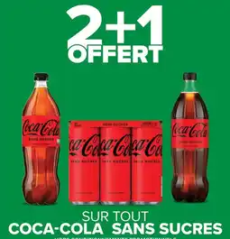 Carrefour Sur tout coca cola sans sucres offre