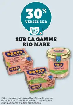 Hyper U RIO MARE Sur la gamme offre