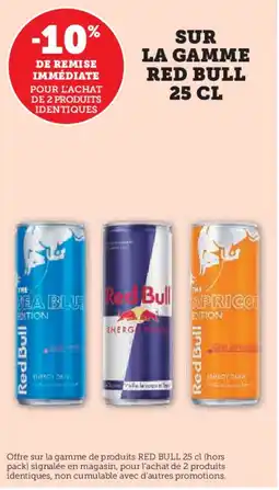 Hyper U RED BULL Sur la gamme offre