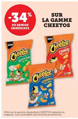 Hyper U CHEETOS Sur la gamme offre