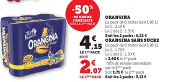 Hyper U Orangina offre