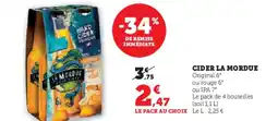 Hyper U Cider la mordue offre