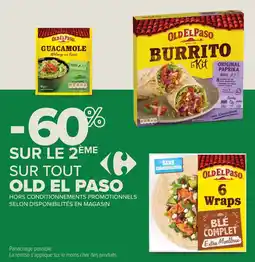 Carrefour Old el paso offre