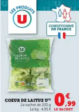 Hyper U U Coeur de laitue offre