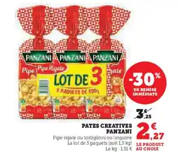 Hyper U PANZANI Pates creatives offre