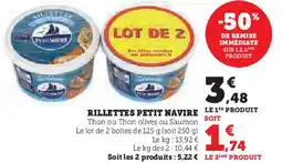 Hyper U PETIT NAVIRE Rillettes offre