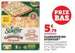 Hyper U STOEFFLER Flammekueche offre