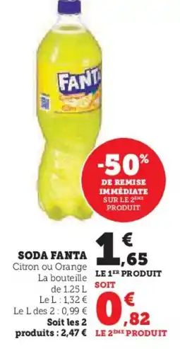 Hyper U FANTA Soda offre