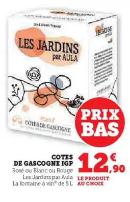 Hyper U Cotes de gascogne igp offre
