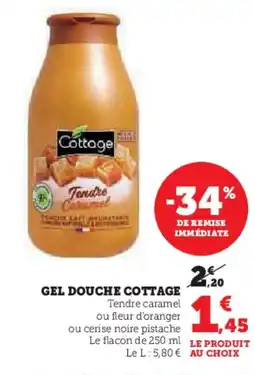 Hyper U COTTAGE Gel douche offre