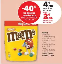 Hyper U M&M's offre