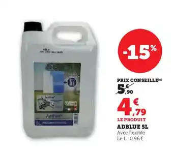 Hyper U ADBLUE offre