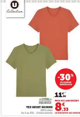 Hyper U Tee shirt homme offre