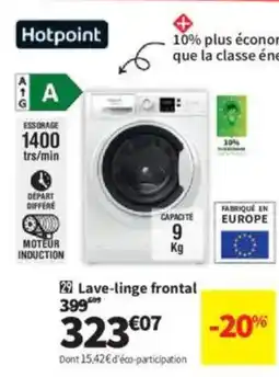 Conforama Lave-linge frontal offre