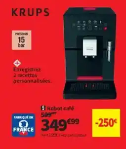 Conforama KRUPS Robot café offre