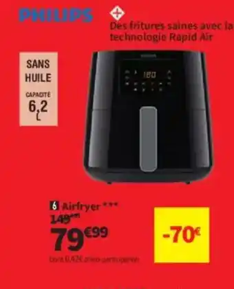 Conforama PHILIPS Airfryer offre