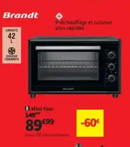 Conforama BRANDT Mini-four offre