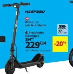 Conforama WISPEED Trottinette électrique offre