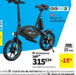 Conforama Draisienne offre