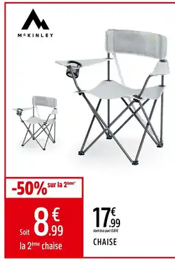 Intersport MCKINLEY Chaise offre