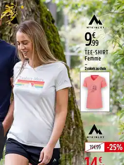 Intersport MCKINLEY Tee-shirt Femme offre
