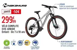 Intersport NAKAMURA Vélo complite evo junior offre