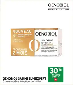 Auchan Oenobiol gamme sun expert offre