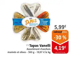 Colruyt Vanelli Tapas offre